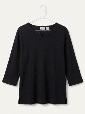 Classic Elements Woman Knitted 3/4 Sleeve Top 16/18W
